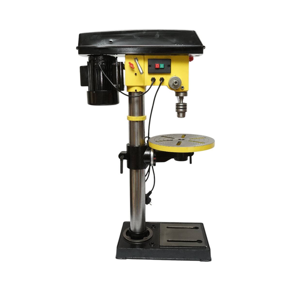 Masina de gaurit cu coloana 550W, 220V, 5 trepte, 16 viteze 180-2770 RPM, diametru max. gaurire 16mm Crownman